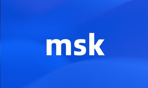 msk