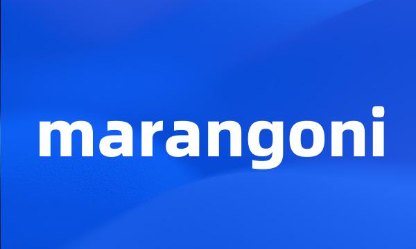 marangoni