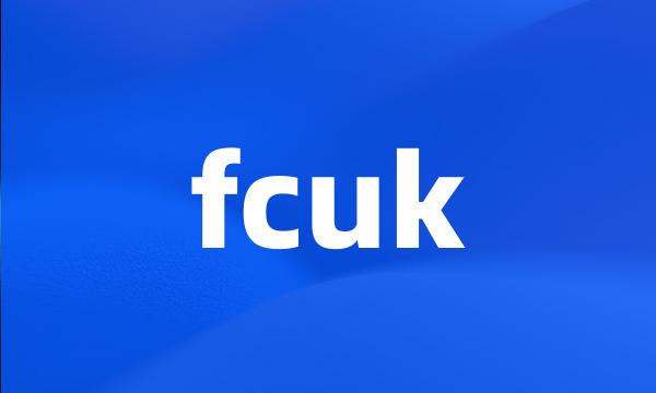 fcuk