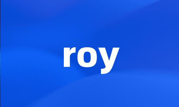 roy