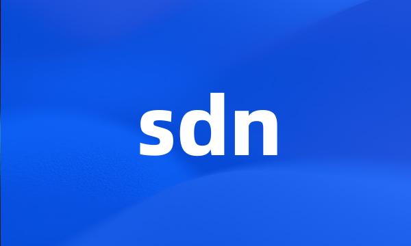 sdn