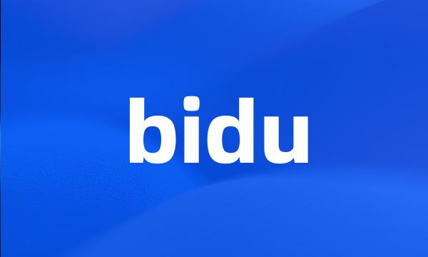 bidu