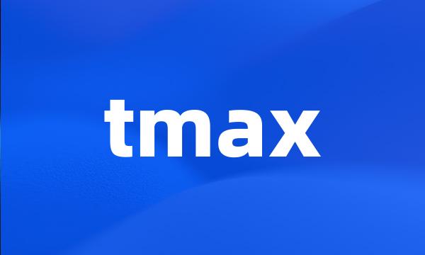 tmax