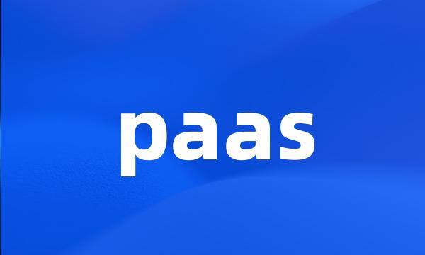 paas