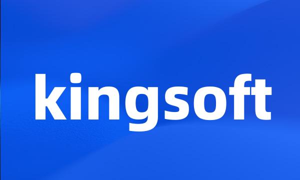 kingsoft