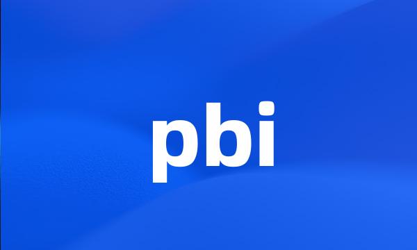 pbi