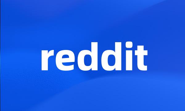 reddit