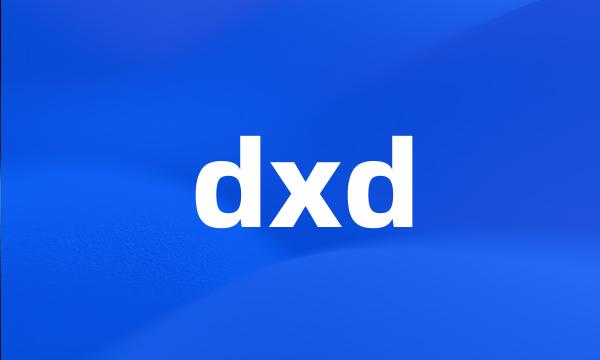 dxd