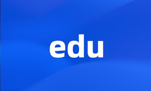 edu