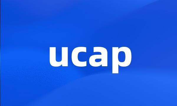 ucap