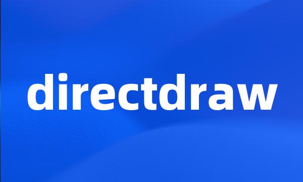 directdraw