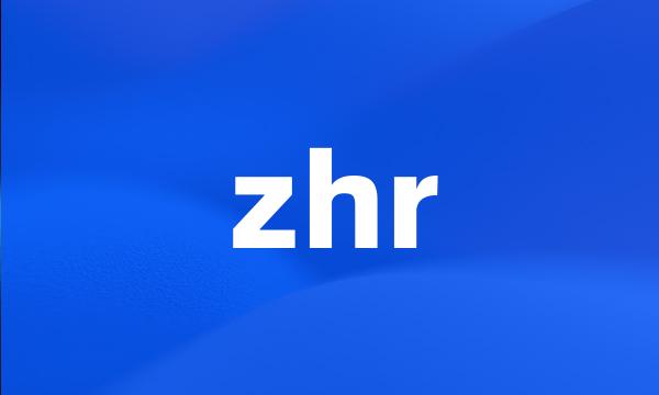 zhr