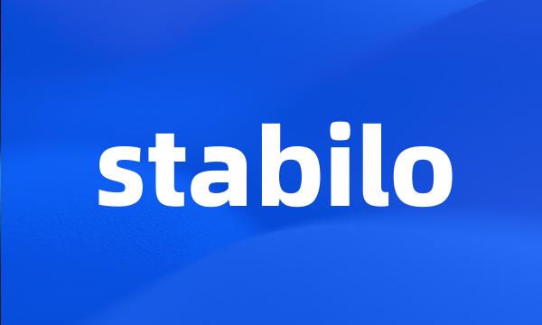 stabilo