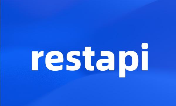 restapi