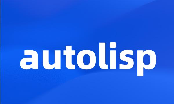 autolisp