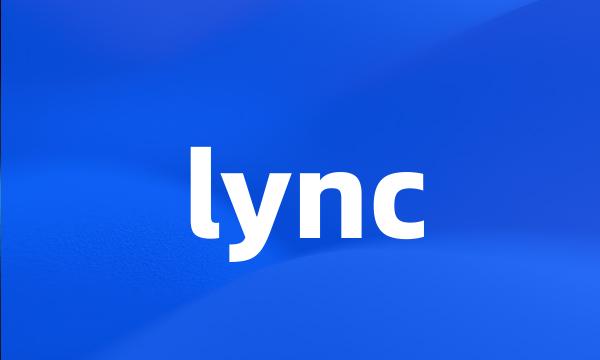 lync