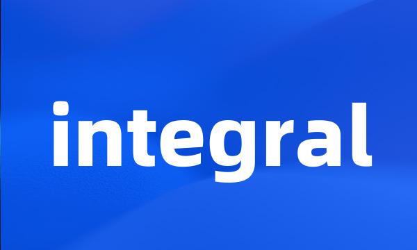 integral