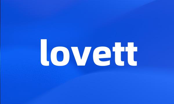 lovett