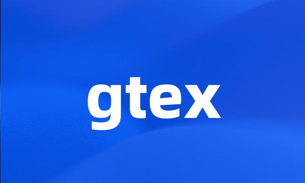 gtex