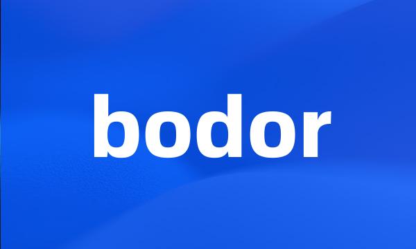 bodor