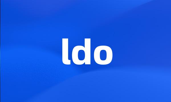 ldo