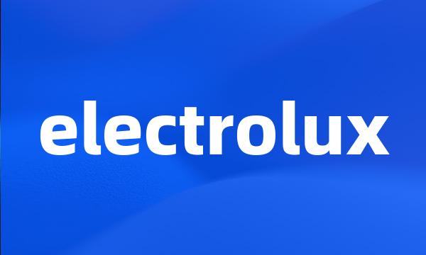 electrolux