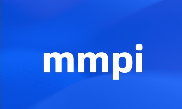 mmpi