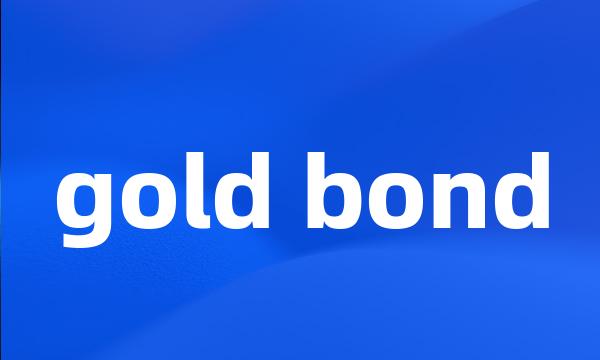 gold bond