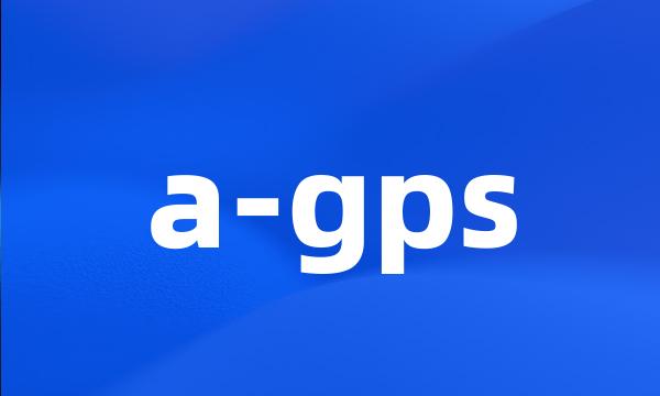 a-gps