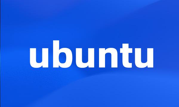 ubuntu