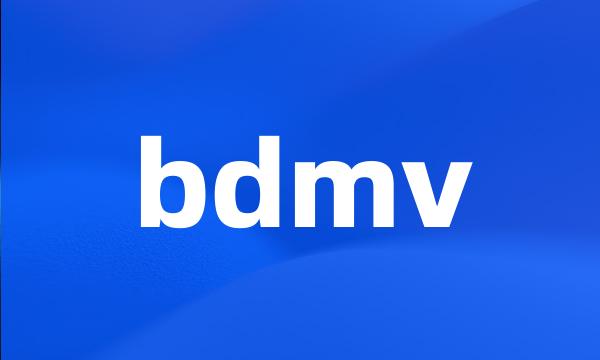 bdmv