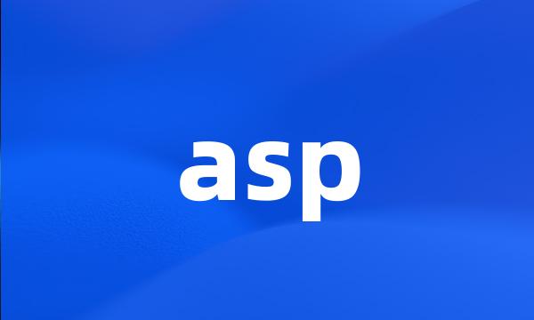 asp