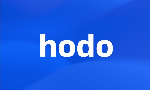 hodo