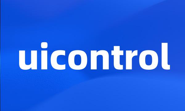 uicontrol