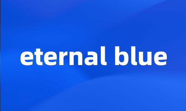 eternal blue