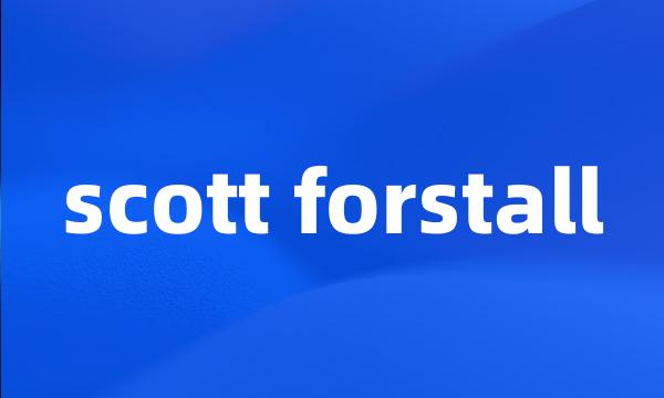 scott forstall