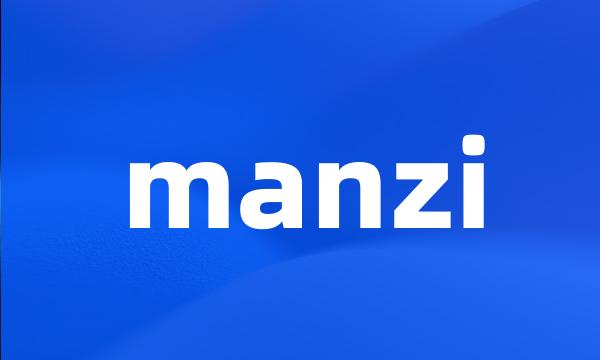 manzi