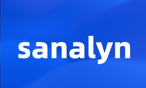 sanalyn