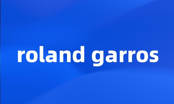 roland garros