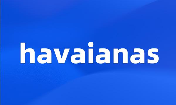 havaianas