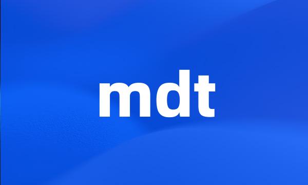 mdt