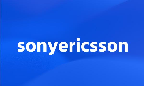 sonyericsson