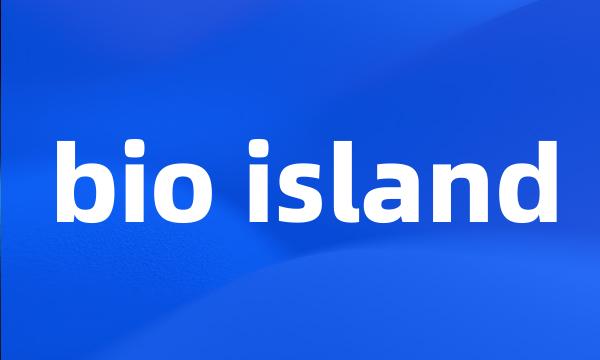 bio island