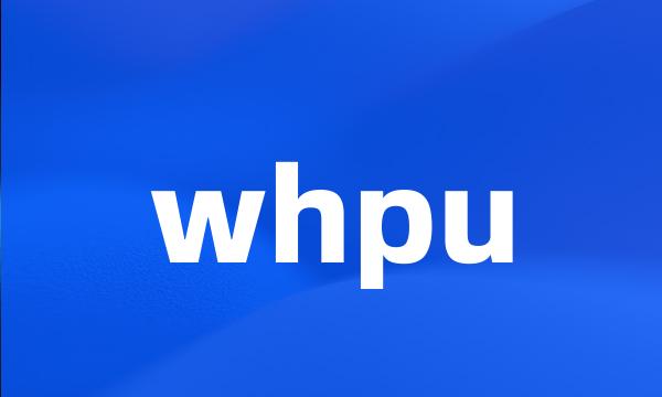 whpu