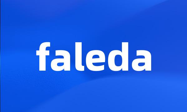 faleda