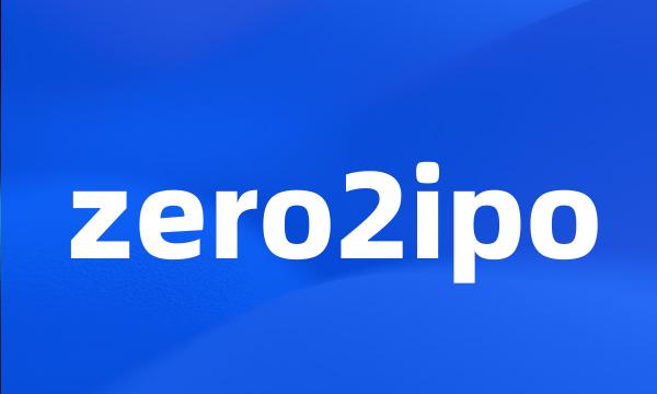 zero2ipo