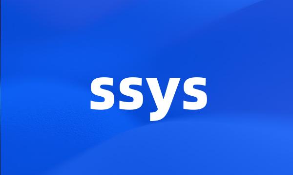 ssys