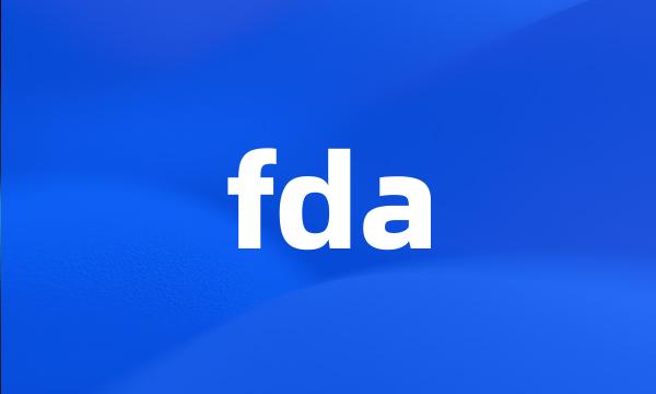 fda