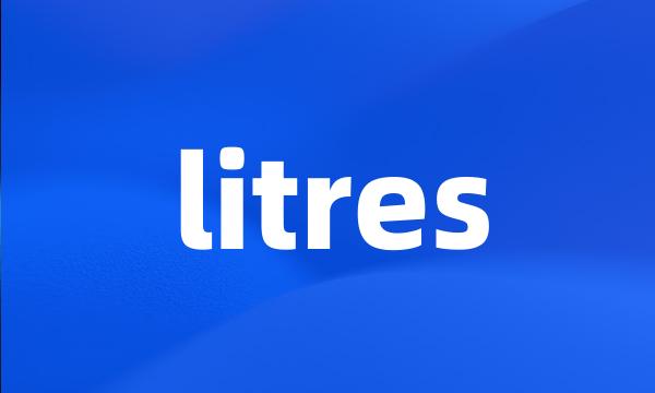 litres