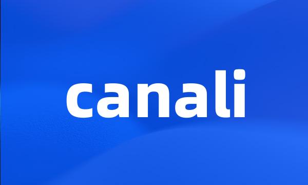 canali